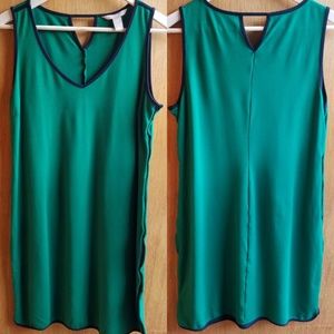 Banana Republic - Emerald Green Tank Dress Med